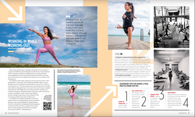 AVENTURA MAGAZINE: Working In While Working Out