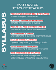 Mat Pilates Teacher Training with Starr - OCTOBER 2025