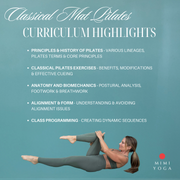 Classical Mat Pilates Teacher Training with Gina Murray