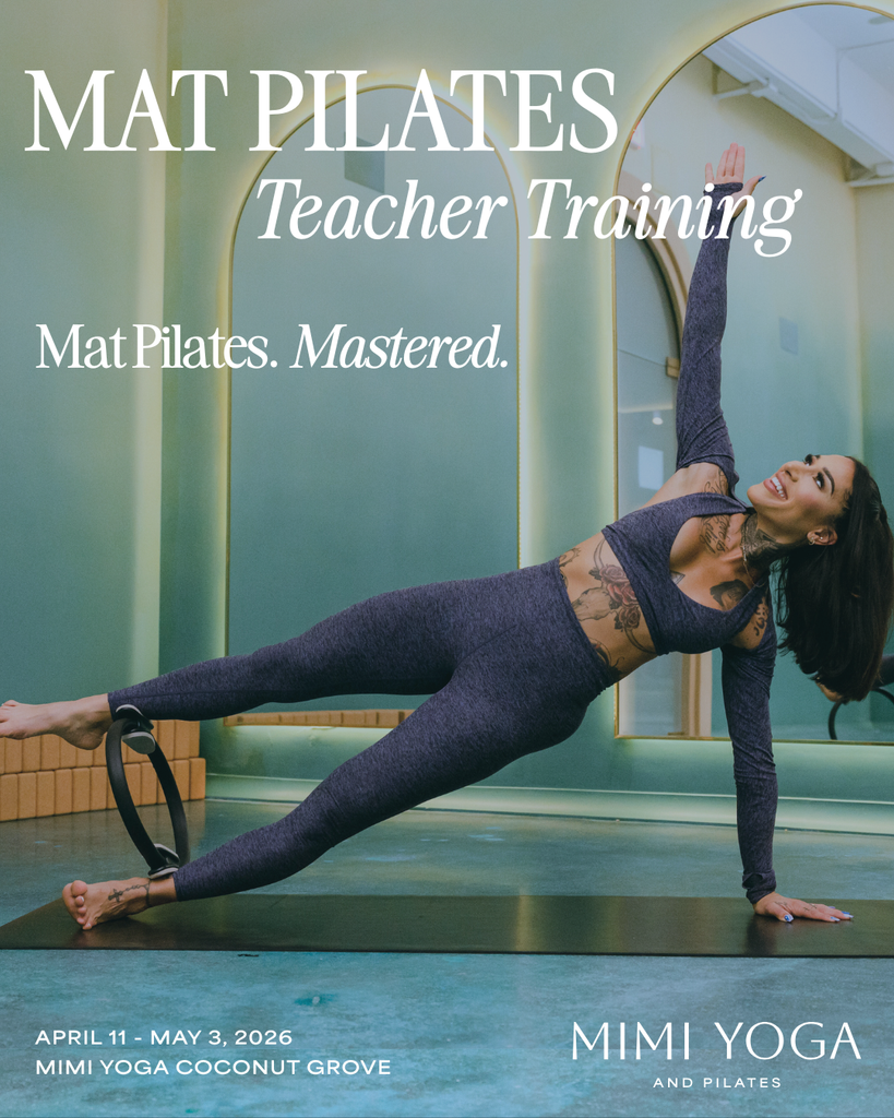 Mat Pilates Teacher Training with Starr - April 2026 – MIMI YOGA