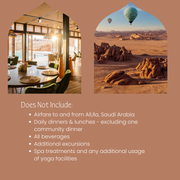 Mimi Yoga Retreat AlUla, Saudi Arabia